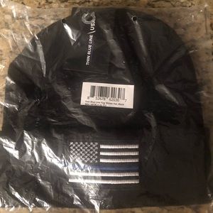 New in package - thin blue line winter hat